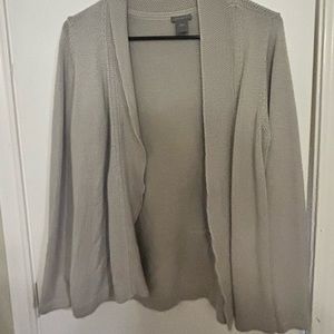 Ann Taylor light green cardigan